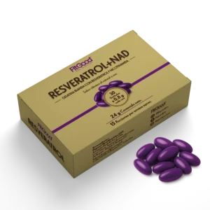 Resveratrol-Plegadizas-Softgels Resveratrol con Nad en caja x30 FitGood